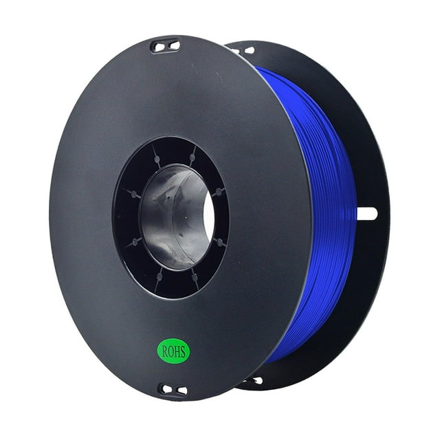Bunblic 3D Printer Filament 3D Printing Filament, High Performance, Wear Resistant Good Shaping 1kg Spool Neatly Wound , Blue