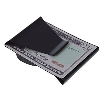 - Slim Clip - Double Sided Money Clip! (Black Chrome)