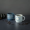 thumbnail image 3 of Thyme & Table 2 Pack Stacking Daisy Bloom and Where Planted Blue Mugs 14.2 fl oz, Stoneware, 3 of 5