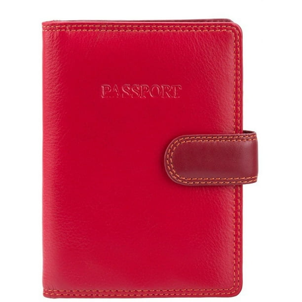 VISCONTI Visconti RB75 Sumba Leather RFID Passport Wallet (Multi