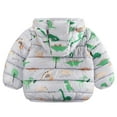 thumbnail image 3 of BULLPIANO Toddler Baby Boys Girls Winter Padded Jacket Warm Coats Kids Snowsuit 2-7 Years, 3 of 7