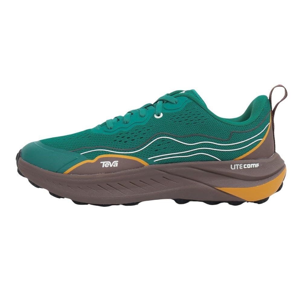 Teva Men's Trailwinder Low Hiking Shoe, Cadmium Green/Rain Drum, 9.5