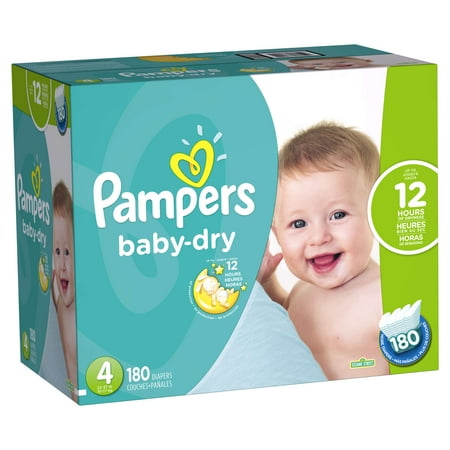 diapers pampers dialog displays