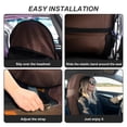 thumbnail image 2 of Funda de asiento de coche DECKALY, impermeable y antideslizante, 75 x 142 cm, color marrón, 2 of 7