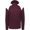thumbnail image 3 of Holloway Sportswear 3XL Limitless 1/4 Zip Hoodie Maroon/White 222584, 3 of 5