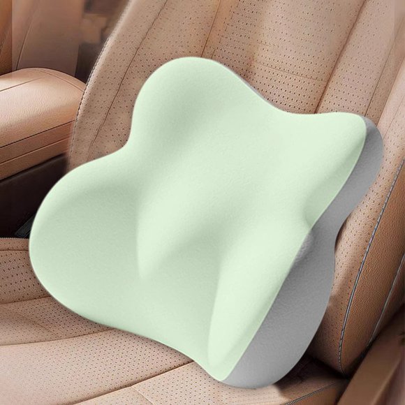 RKSTN Appuie-Tête de Voiture Coussin Lombaire Ensemble Coussin Lombaire Coloré Dossier Siège de Conduite Oreiller de Soutien Lombaire pour le Cou