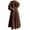 Brown, variant on TMOYZQ Sets Fall Dresses for Women 2025 2 Piece Outfits Appliques Long Sleeve Tops Dressy Elegant Trendy Dress Warm Formal Church Wedding Guest Dresses for Women