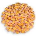 thumbnail image 4 of Orange Saltwater Taffy Chewy Candy Sweet Citrus Flavor Bulk 1 lb Bag 60+ Pieces Individually Wrapped Nut & Gluten Free Nostalgic Treat, 4 of 5