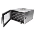 thumbnail image 3 of Food Dehydrator, 400W Stainless Steel 6 Trays Electric Countertop Food Dehydrator Food Dehydrator Machine with Digital Adjustable Timer and Temperature Control for Jerky,Fruit,Etc, 3 of 8