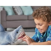 Wild Republic Living Ocean Great White Shark Stuffed Animal, 20 Inches
