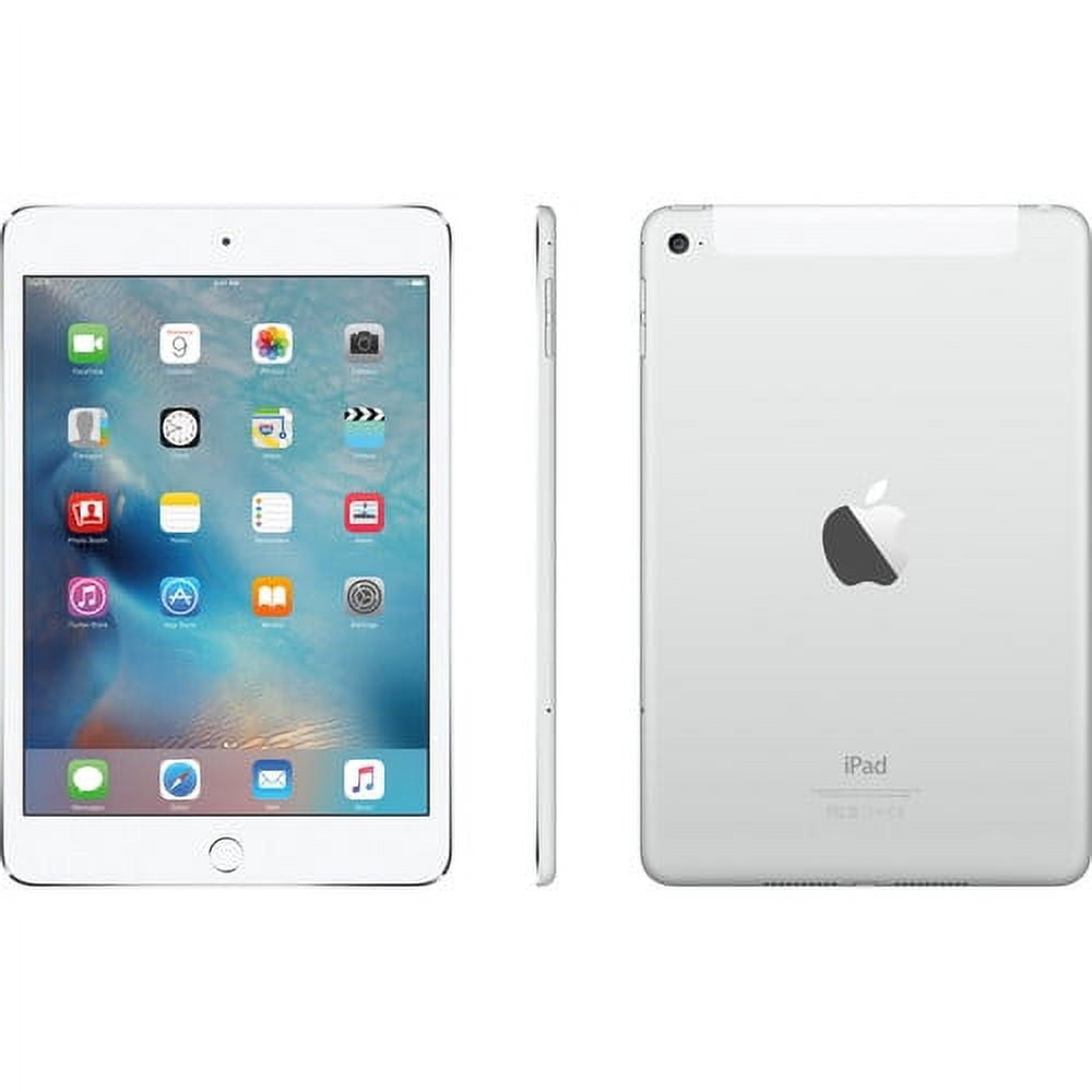 Restored Apple iPad Mini 4 16GB Wifi+4G CDMA Silver (Refurbished
