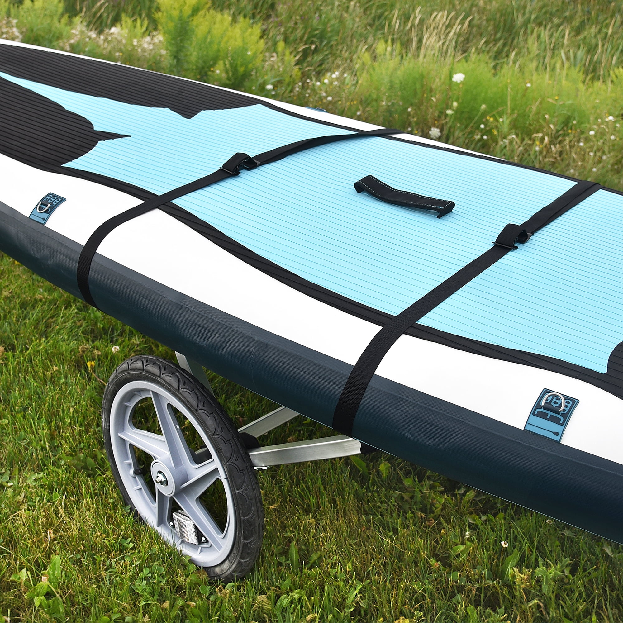 Wike Kayak, Canoe, and Surf Cart - Includes Ultra Lite Smart Stick Tow Bar