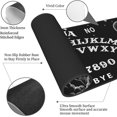 thumbnail image 4 of Black and White Mushroom Hand Ouija Boards Mouse Pad XL Extended Desk Mat, Non Slip Rubber Base Stitched Edge Gaming Pc Desktop Large Mice Pad,31.5 x 11.8 Inch, 4 of 5