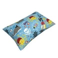 thumbnail image 3 of Bixox Pirate Marine Animals Printed Pillow Protector,Super Soft Ideal for Home,Guests,Rentals - 14"x20", 3 of 8