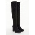 thumbnail image 2 of Women's Chunky Heel Over The Knee Boots with Side Zipper, 2 of 6