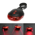 thumbnail image 2 of Bicicleta 5 LED Bicicleta Luz trasera Luz de advertencia segura Lámpara trasera láser Accesorio para bicicleta Tmvgtek Accesorios para bicicletas, 2 of 3