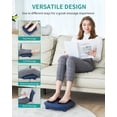 thumbnail image 4 of Masajeador de pies Nekteck Shiatsu con calefacción eléctrica y Heat Blue, 4 of 9