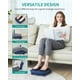 thumbnail image 4 of Masajeador de pies Nekteck Shiatsu con calefacción eléctrica y Heat Blue, 4 of 9