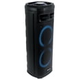 thumbnail image 6 of 2) Rockville Go Party ZR10 Dual 10" Wireless Linking LED Bluetooth Speakers+Mics, 6 of 13