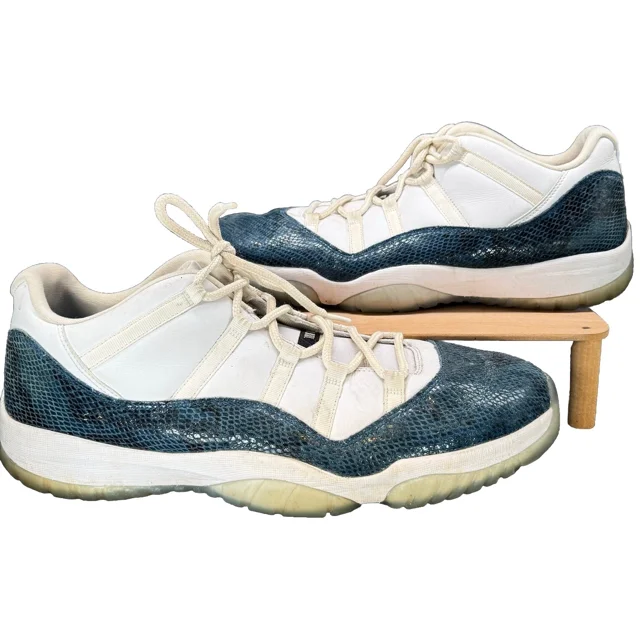 Ni - ke Ni - ke Air Jordan 11 Retro Low Snakeskin 2019 Size 18 Men’s CD6846-102 Michael