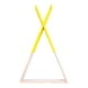 thumbnail image 5 of Estantes de Pared Triangulares Flotantes de para , Estantes Triangulares de Almacenamiento para Libros para , Niños, Habitación de amarillo BLESIY estantería de almacenamiento triangular, 5 of 8