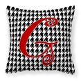thumbnail image 1 of "Treasures CJ1035-GPW1414 Monogram Initial G Houndstooth Black Tela Almohada, Grande, Multicolor" Caroline's Treasures CJ1035-GPW1414, 1 of 1