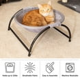 thumbnail image 3 of PETMAKER Cat Hammock with Washable Cover - For Pets up to 33lbs (Gray), 3 of 8