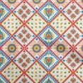 thumbnail image 1 of oneOone Rayon Yellow Fabric Asian Floral Mix Sewing Craft Projects Fabric Prints By Yard 56 Inch Wide, 1 of 4