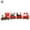 Red, variant on Luxtrada Upgraded Version Christmas Train Decor Gift Cute Wooden Mini Train Kids Gift Toys for Christmas Party Kindergarten Decoration (Red)
