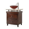 thumbnail image 4 of 28'' Benton Collection Laurent Vessel Sink Bathroom Vanity, 4 of 5