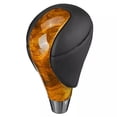 thumbnail image 3 of Goodhd 1X Gear Shift Shifter Knob Fits For Toyota For Lexus Automatic Gear Knob--Yellow Wood Grain, 3 of 9