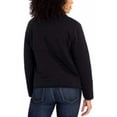 thumbnail image 5 of Three Dots Ladies' Quilted Jacket (Black, x_l), 5 of 5