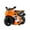 Orange, variant on Loespoir Kids Toy Motorcycle for Boys with Friction Power, Realistic Design with Movable Parts & Openable Fuel Tank, Pull Back and Go Action, for Indoor Outdoor Use, Orange