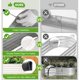 thumbnail image 4 of Cama de jardín elevada de acero galvanizado permade, 244 x 61 x 43 cm, blanca, 4 of 7