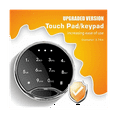 thumbnail image 4 of Safe Lock Replacement Electronic Safe Lock Safe Lock Kit Touch Pad/Keypad with Solenoid Lock 2 Override Keys, 4 of 6