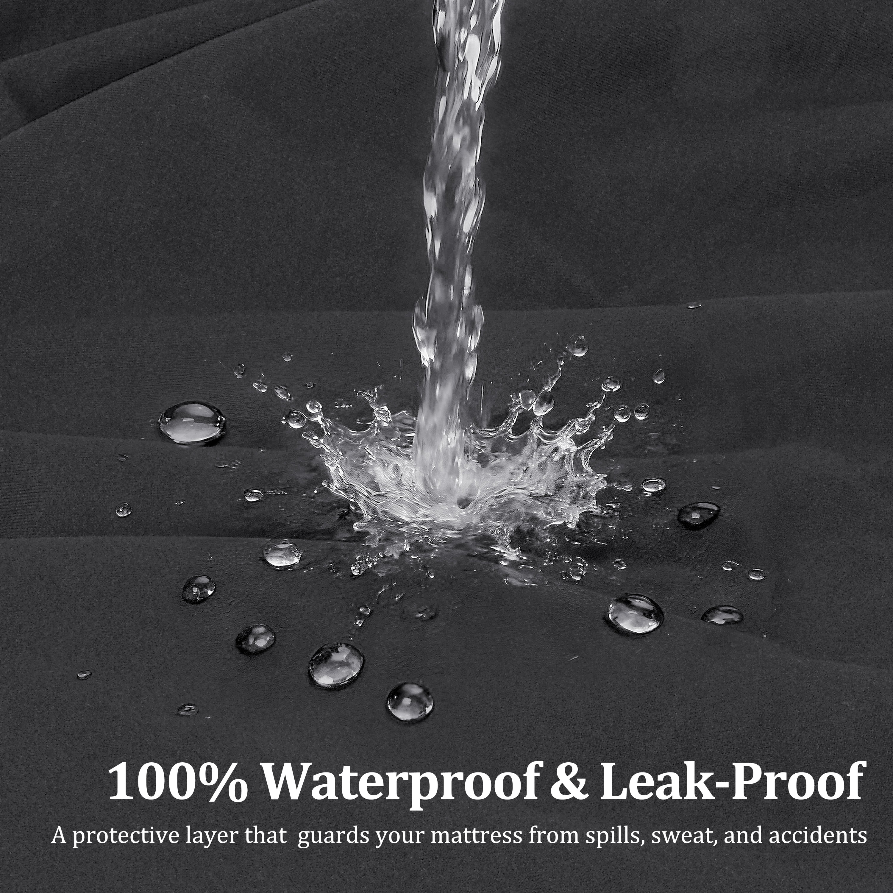 Catalonia Waterproof Blanket for Couch, Reversible Washable Sofa Bed Coverlet Protector | Leak Proof, Comfortable | for People and Pets, 80" x 90", Light Grey/Dark Grey