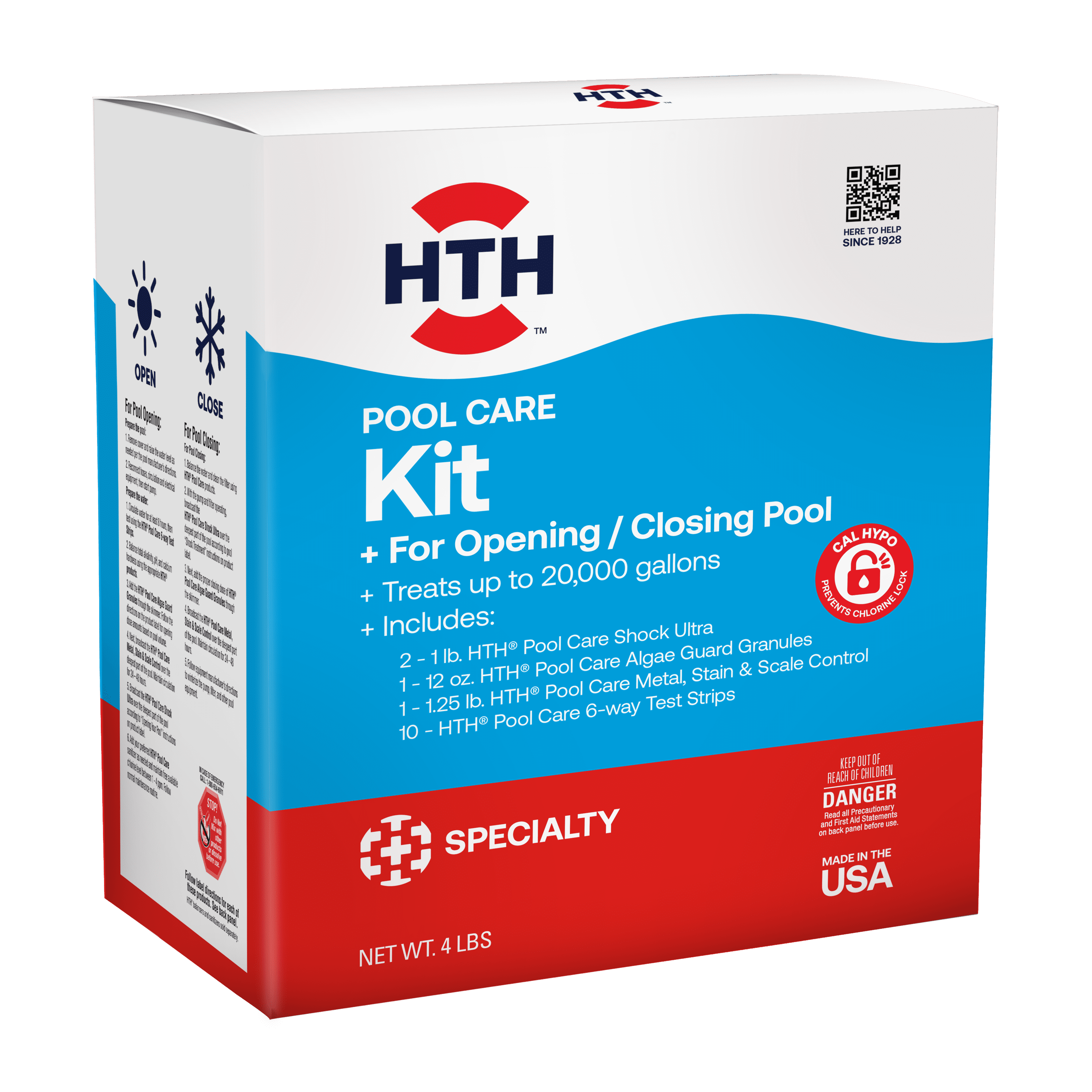 HTH Pool Care Kit for Swimming Pools, Kit