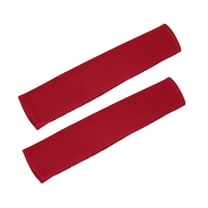 Unique Bargains 2 Pcs Universal Red Seat Belt Cover Shoulder Pad Strap Protector Red for Car SUV Truck Polyester