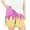 Hot Pink, variant on Casual Shorts for Girls, Boys Summer Shorts, Children's Summer Ice Cream Cake Print Elastic Waist Drawstring Pocket Casual Loose Sports Shorts