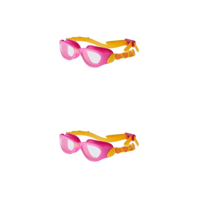 Gafas de natación Greeniant Con anillo hermético Alta definición rosa naranja 2piezas