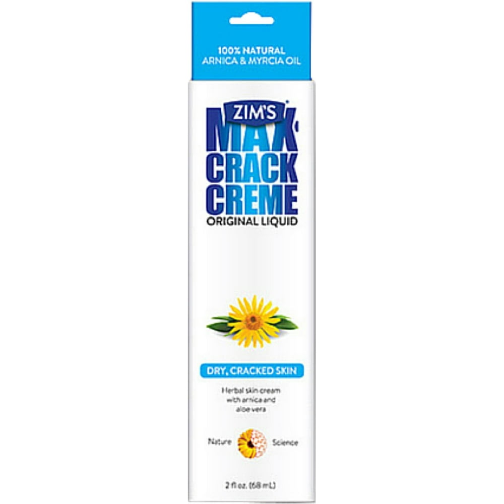 Zim's Crack Creme, Original Liquid Formula 2 oz (Pack of 4)