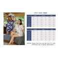 thumbnail image 4 of LYCY Womens Pajamas Set Floral Print, Soft Pajamas for Women Shorts Set, Summer Button Down 2 piece Women Pjs (Gray Floral, Large), 4 of 5