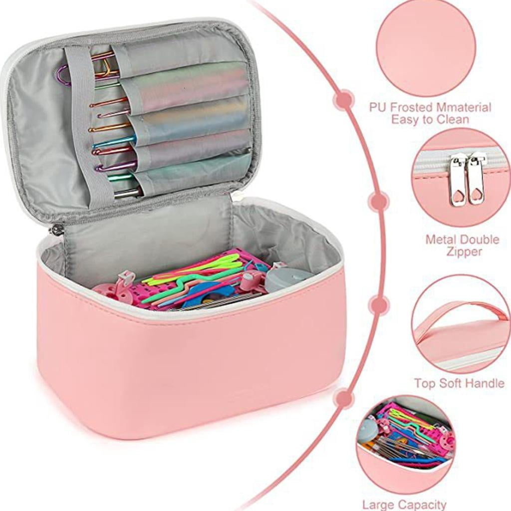 Crochet Hooks Accessories Tools for Adults Crochet Hooks Set Crochet Kits for Beginner Knitting Tool Kits with Case