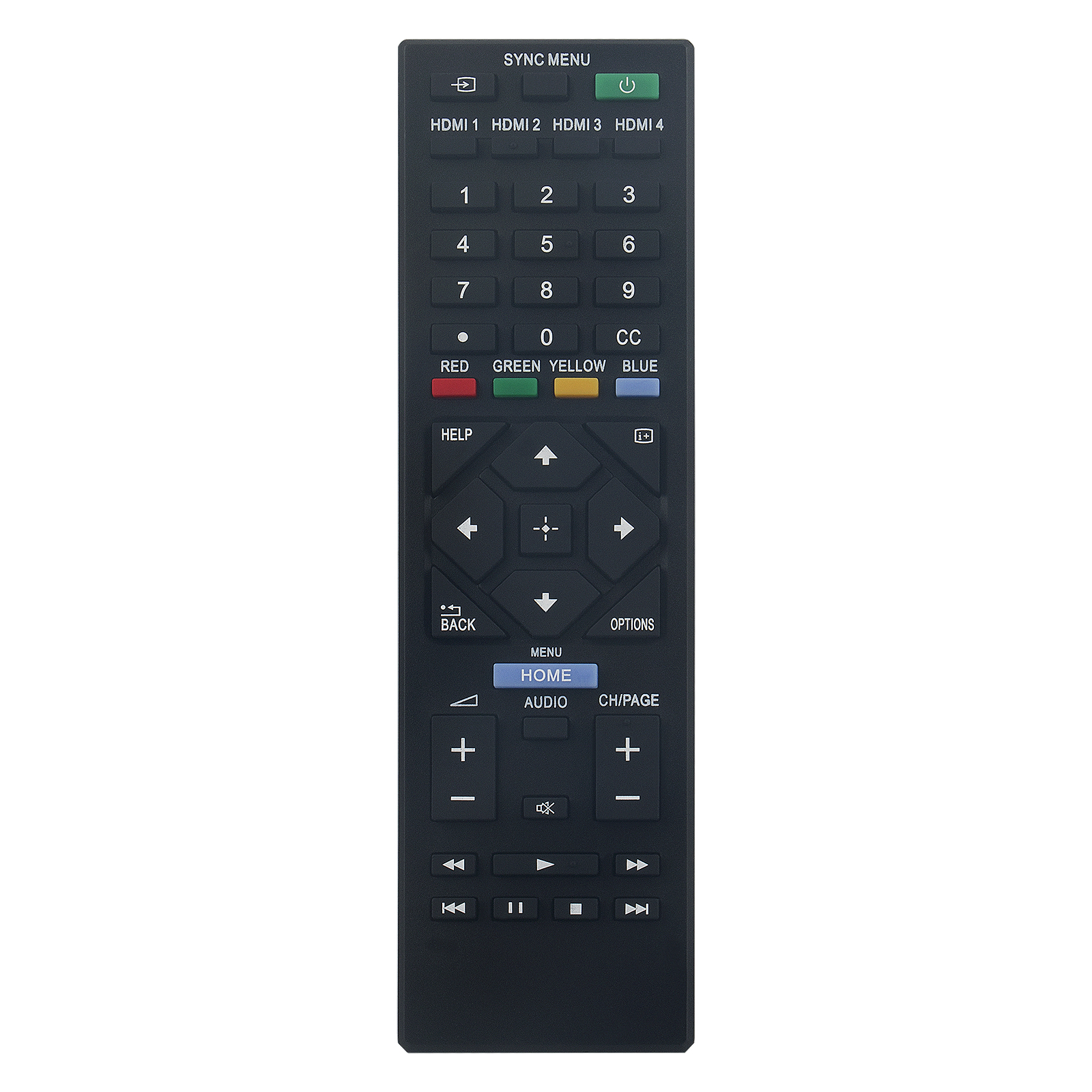 New RMT-TB400U replace remote control fit for SONY TV BRAVIA 4K FW75BZ35F FW-55BZ35F FW-65BZ35F FW-75BZ35F FW-85BZ35F FW65BZ35F W85BZ35F - image 1 of 2