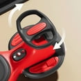 thumbnail image 5 of iRerts 12V Electric Wiggle Car for Kids with Pedal, Powered Ride on Toys for Toddlers, 2 in 1 Drifting Swing Car with Bluetooth, Anti-Rollover, Flashing Wheels, for Ages 3+ Gifts, Red+Black, 5 of 9