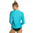 thumbnail image 5 of Sporti Women's L/S UPF 50+ Comfort Fit Rash Guard, Crew Neck, Long Sleeve (Women’s), 5 of 9