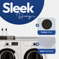 thumbnail image 6 of OfficeSimpli Washer Dryer Countertop w Non-Slip Pads, Made in USA, Laundry Room Wood Topper, Washer Dryer Cover for Top, Laundry Guard, Laundry Countertop, Laminate Finish (Glacier White), 6 of 8