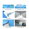 thumbnail image 6 of Hvmvliv Camping Tent Blue Instant Automatic Poped Up 2-Person Lightweight Portable Windproof for Outdoor Backpacking & Family Travel, 6 of 6