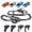Black, variant on Lanzxjv Electric Slot Car Race Track Set for Kids, Electric Remote Control Track Car High Speed Showdown,Gifts Toys for Boys Girls Ages 8-10