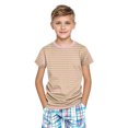 thumbnail image 4 of MKOSPLRT 3-14 Ans Hauts d'Été Rayés pour Garçon Fille T-Shirts à Manches Courtes de Détente Col Rond T-Shirts Légers T-Shirts de Sortie, 4 of 9